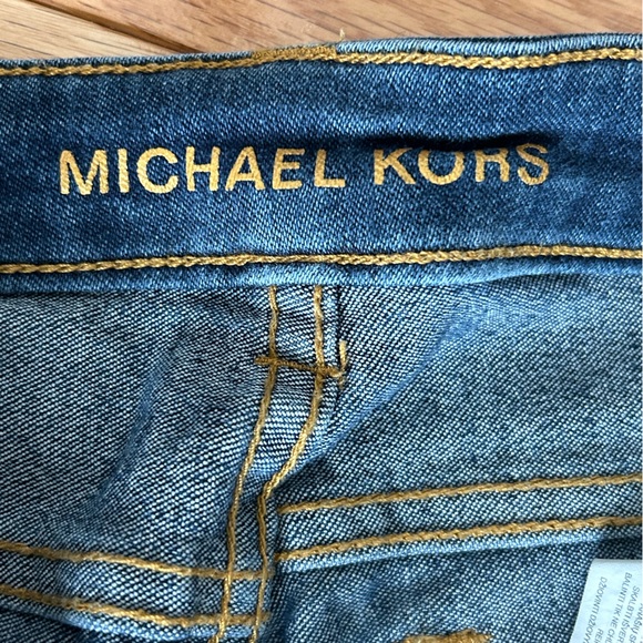 Michael kors Denim Mid Rise Medium Wash Skinny Jeans size 2 woman’s - Picture 5 of 5